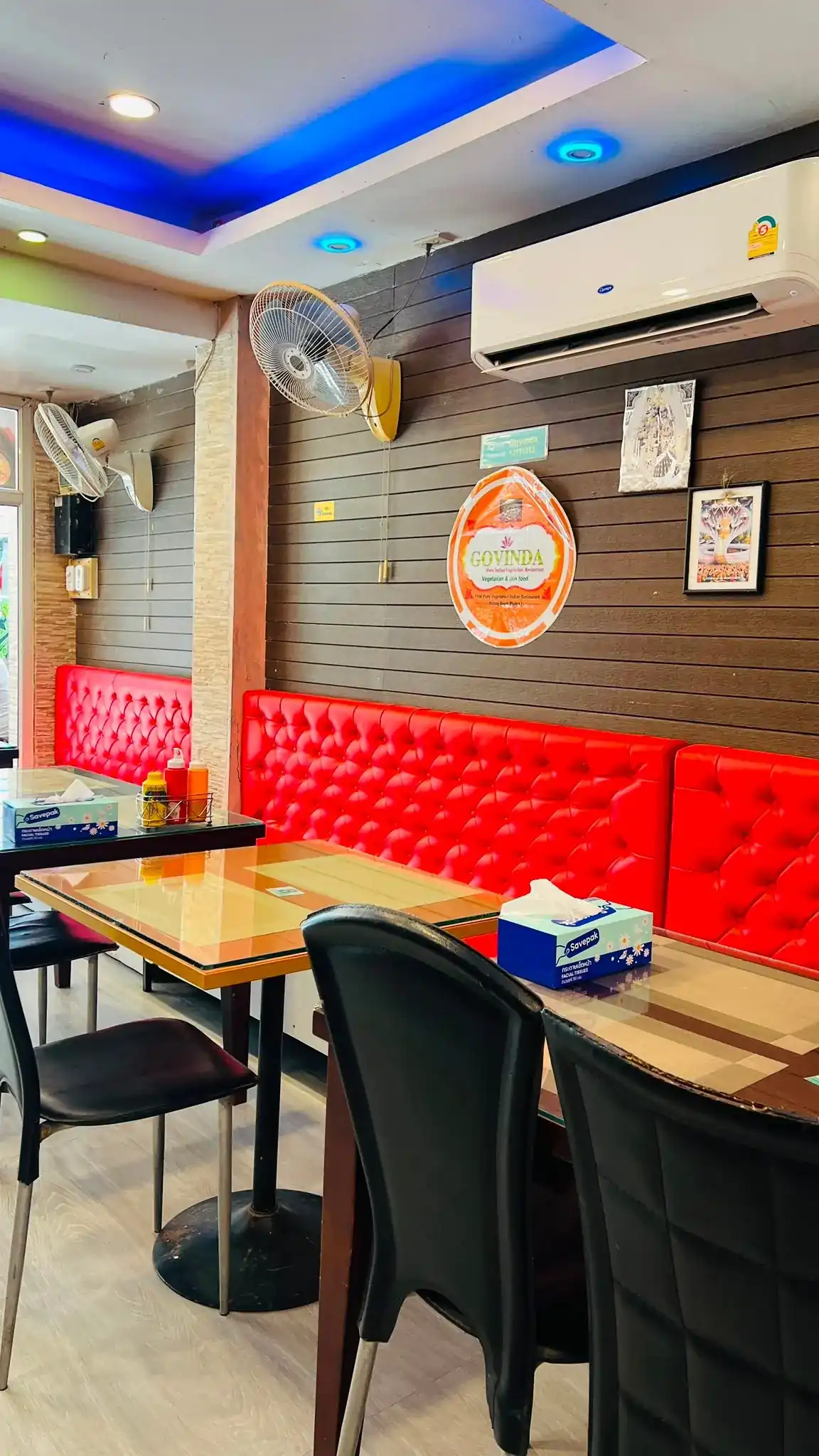 Govinda vegetarian indian restaurant Phuket