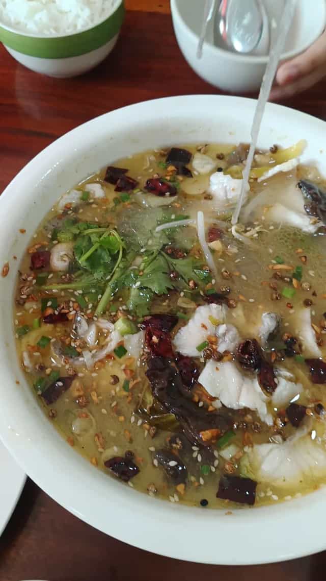 ฉวนช่าย 川菜 ( ร้านอาหารจีนเสฉวน )