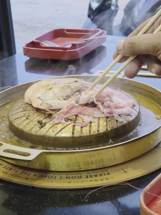 makan shabu buffet halal