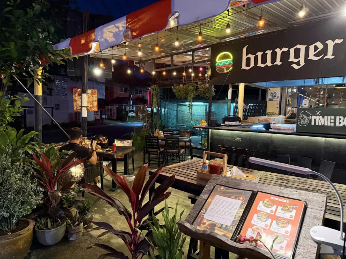 Time bomb Burger banner